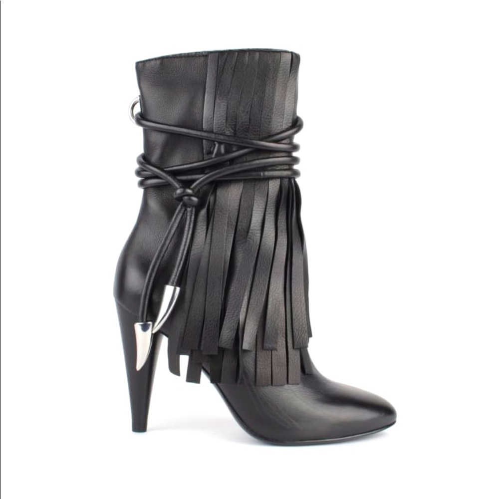 🦅🔥ASH “Bird” Fringed Ankle Booties!
